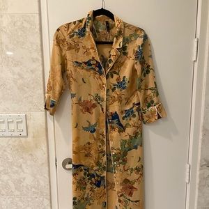 Zara chinoiserie robe/dress